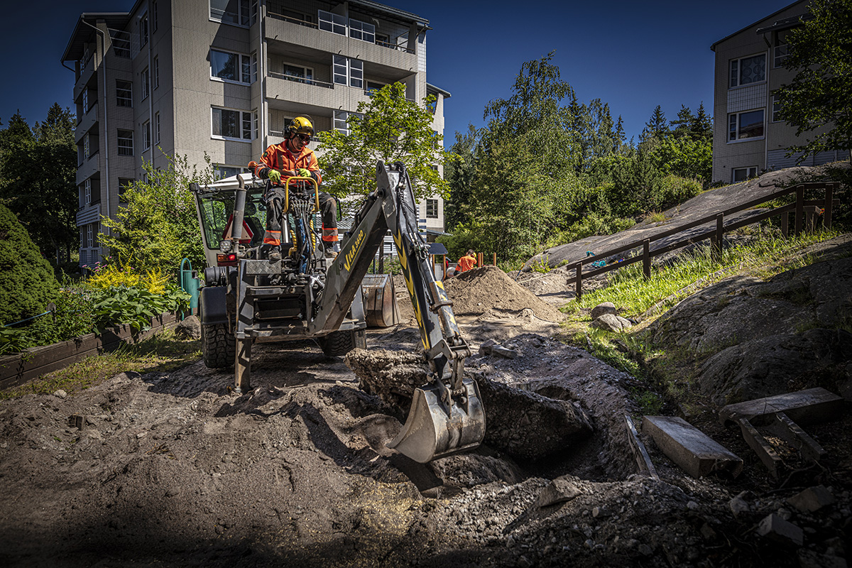 Remontointii ulkona, piharemontit